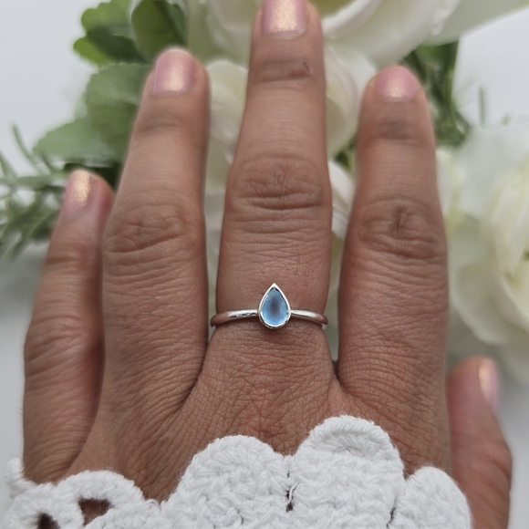 KYNDALL RING STERLING SILVER SET - Picture 5 of 14